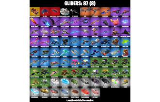 UNIQUE - Fishstick (World Cup), Omega (Stage 5) [180 Skins, 50 Vbucks, 93 Axes, 139 Emotes, 87 Gliders and MORE!]