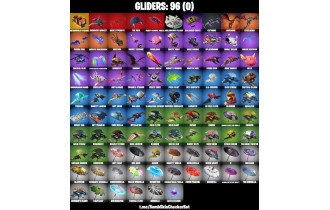 UNIQUE - Black Widow, OG STW [108 Skins, 400 Vbucks, 92 Axes, 113 Emotes, 96 Gliders and MORE!]