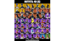 UNIQUE - Mako, Take The L [49 Skins, 30 Axes, 41 Emotes, 41 Gliders and MORE!]