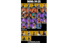 UNIQUE - The Reaper, Elite Agent [24 Skins, 16 Axes, 22 Emotes, 19 Gliders and MORE!]