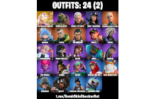 UNIQUE - Spider-Gwen (Aurelian), Nezumi [24 Skins, 29 Axes, 26 Emotes, 29 Gliders and MORE!]