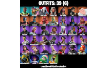 UNIQUE - Peter Griffin, Kado Thorne [39 Skins, 43 Axes, 47 Emotes, 34 Gliders and MORE!]