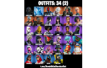 UNIQUE - Paradigm (Reality-659), Malik [34 Skins, 40 Axes, 27 Emotes, 33 Gliders and MORE!]