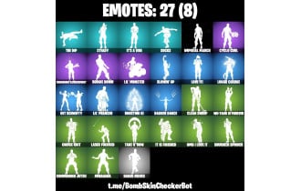 UNIQUE - Paradigm (Reality-659), Malik [34 Skins, 40 Axes, 27 Emotes, 33 Gliders and MORE!]