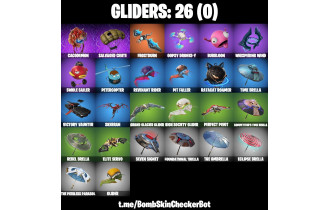 UNIQUE - Valeria, Peter Griffin [15 Skins, 23 Axes, 16 Emotes, 26 Gliders and MORE!]