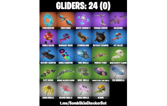 UNIQUE - Valeria, Peter Griffin [11 Skins, 18 Axes, 17 Emotes, 24 Gliders and MORE!]