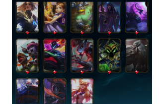 Unranked -  40 Skins, 57 Champs [1x Ultimate Skin, 7821 BE, 164 LVL, 19 RP and MORE!]