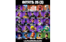 UNIQUE - Valeria, Peter Griffin [25 Skins, 26 Axes, 18 Emotes, 30 Gliders and MORE!]