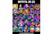 UNIQUE - Nezumi, Paradigm (Reality-659) [25 Skins, 37 Axes, 38 Emotes, 39 Gliders and MORE!]