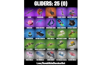 UNIQUE - John Wick, Valeria [25 Skins, 33 Axes, 21 Emotes, 25 Gliders and MORE!]