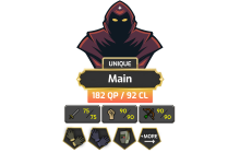 Main | Pure - Zerker | TTL: 1146 | CL: 92 | QP: 182 [B Gloves, Mithril Gloves, MM1, Ava's, Lunars, DT1, RFD + MORE!]