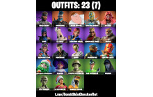 UNIQUE - Valeria, Omegarok [23 Skins, 21 Axes, 19 Emotes, 21 Gliders and MORE!]