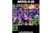 UNIQUE - Valeria, Omegarok [21 Skins, 22 Axes, 17 Emotes, 19 Gliders and MORE!]