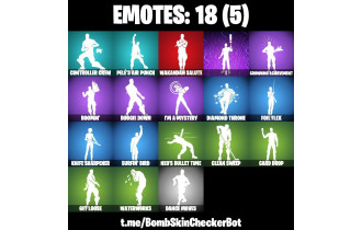 UNIQUE - Predator, Valeria [32 Skins, 21 Axes, 18 Emotes, 18 Gliders and MORE!]