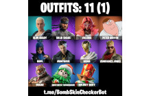 UNIQUE - Valeria, Peter Griffin [11 Skins, 15 Axes, 14 Emotes, 14 Gliders and MORE!]