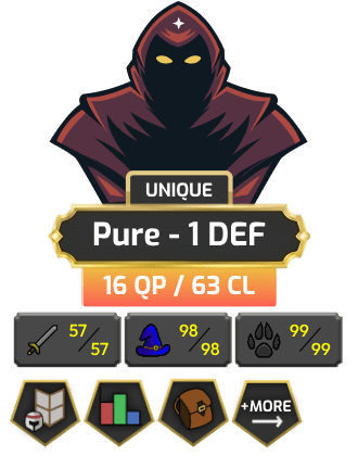 Pure - 1 DEF | Starter | TTL: 799 | CL: 63 | QP: 16 [NO EMAIL SET + MORE!]