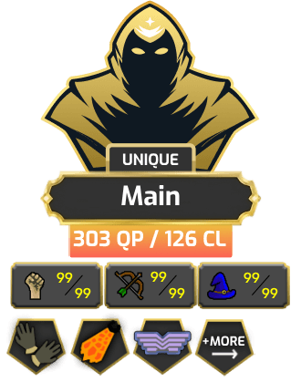 Perfect Maxed | Staker | TTL: 2250 | CL: 126 | QP: 303 [ B Gloves, Defender, DS2, Fire Cape, Piety, Void + MORE!]