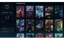 Unranked -  191 Skins, 162 Champs [3x Ultimate Skins, 13249 BE, 317 LVL, 91 RP and MORE!]