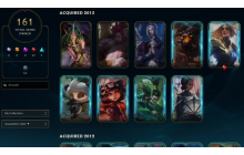 Unranked -  161 Skins, 103 Champs [12x Legendary Skins, 4658 BE, 30 LVL, 9437 RP and MORE!]