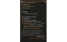 Yen's Blessing [Max Unique | ⭐️ 4 Greater | Boots | All]