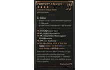 Penitent Greaves [Max Unique | ⭐️ 4 Greater | Boots | All]