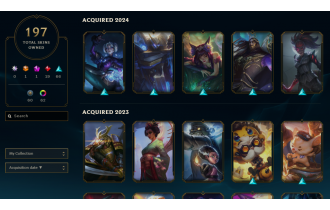 Bronze -  197 Skins, 167 Champs [1x Ultimate Skin, 151802 BE, 266 LVL, 471 RP and MORE!]