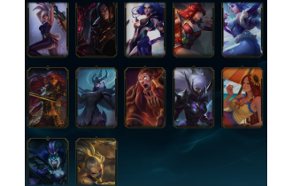 Unranked -  18 Skins, 35 Champs [1x Legendary Skin, 32018 BE, 32 LVL, 429 RP and MORE!]