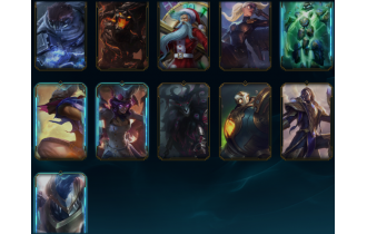 Unranked -  34 Skins, 86 Champs [2x Legendary Skins, 7299 BE, 180 LVL, 10 RP and MORE!]