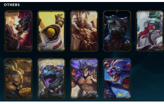 Unranked -  22 Skins, 77 Champs [1x Legendary Skin, 5211 BE, 116 LVL, 20 RP and MORE!]