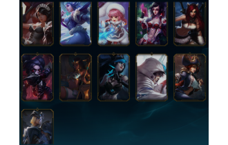 Unranked -  35 Skins, 52 Champs [1x Ultimate Skin, 12319 BE, 48 LVL, 519 RP and MORE!]