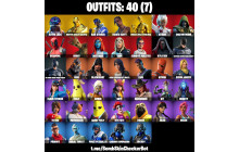 UNIQUE - Travis Scott,  Astro Jack [40 Skins, 42 Axes, 48 Emotes, 47 Gliders and MORE!]