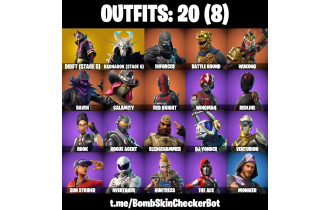 UNIQUE - Rogue Agent, Enforcer [20 Skins, 17 Axes, 13 Emotes, 18 Gliders and MORE!]