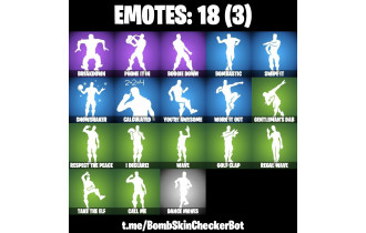 UNIQUE - Enforcer, Calamity [13 Skins, 12 Axes, 18 Emotes, 15 Gliders and MORE!]