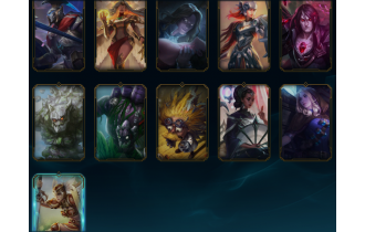 Unranked -  46 Skins, 61 Champs [2x Legendary Skins, 14534 BE BE, 30 LVL, 115 RP and MORE!]