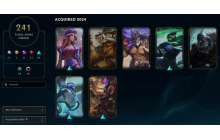 Unranked -  241 Skins, 160 Champs [1x Ultimate Skin, 112738 BE BE, 345 LVL, 215 RP and MORE!]