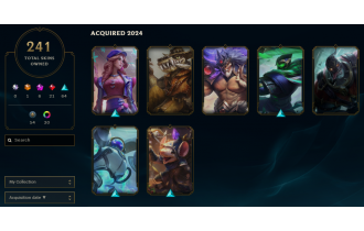 Unranked -  241 Skins, 160 Champs [1x Ultimate Skin, 112738 BE BE, 345 LVL, 215 RP and MORE!]