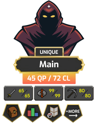 Main | Starter | TTL: 929 | CL: 72 | QP: 45 [99 RC, Pets + MORE!]