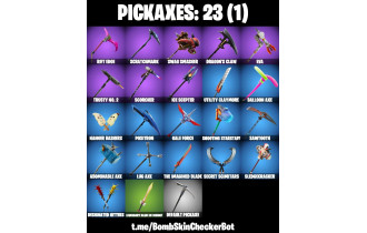 UNIQUE - The Reaper , Take The L [27 Skins, 23 Axes, 31 Emotes, 27 Gliders and MORE!]