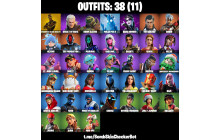 UNIQUE - Spiderman (Gilded Reality), Star Wand [38 Skins, 48 Axes, 50 Emotes, 54 Gliders and MORE!]