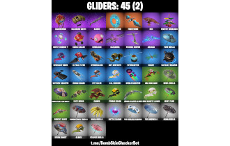 UNIQUE - Blackheart, Hybrid [20 Skins, 39 Axes, 46 Emotes, 45 Gliders and MORE!]