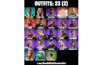 UNIQUE - Spectra Knight, Peter Griffin [23 Skins, 36 Axes, 33 Emotes, 41 Gliders and MORE!]