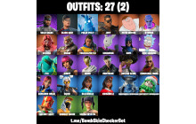 UNIQUE - Kymera, Peter Griffin [27 Skins, 34 Axes, 31 Emotes, 36 Gliders and MORE!]