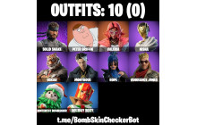 UNIQUE - Peter Griffin, Valeria [10 Skins, 10 Axes, 10 Emotes, 11 Gliders and MORE!]