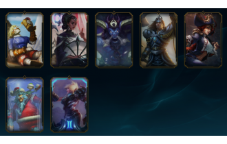 Unranked -  25 Skins, 82 Champs [13242 BE BE, 44 LVL, 48 RP and MORE!]