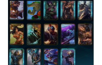 Unranked -  35 Skins, 125 Champs [1x Mythic Skin, 8118 BE BE, 103 LVL and MORE!]