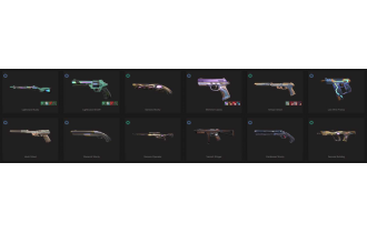 UNIQUE - Unranked - 4x Knife Skins [18 Agents, LVL 217, 2x Recon Skins and MORE!]