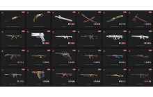 UNIQUE - Unranked - 8x Knife Skins [18 Agents, LVL 232, 2x Champions 2021 Skins  and MORE!]