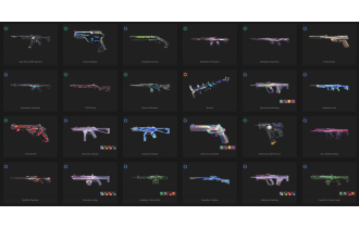 UNIQUE - Silver 1 - 3x Knife Skins [19 Agents, LVL 100, 5x .sys Skins and MORE!]