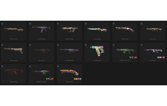 UNIQUE - Unranked - 3x Knife Skins [10 Agents, LVL 58, Winterwunderland Candy Cane and MORE!]