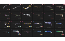 UNIQUE - Silver - 4x Knife Skins [12 Agents, LVL 135, Champions 2023 Vandal and MORE!]